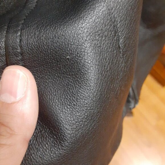 PELLE STUDIO WILSONS LEATHER WOMEN'S BLACK SOFT GENUINE LEATHER COAT Size XL - Picture 6 of 16